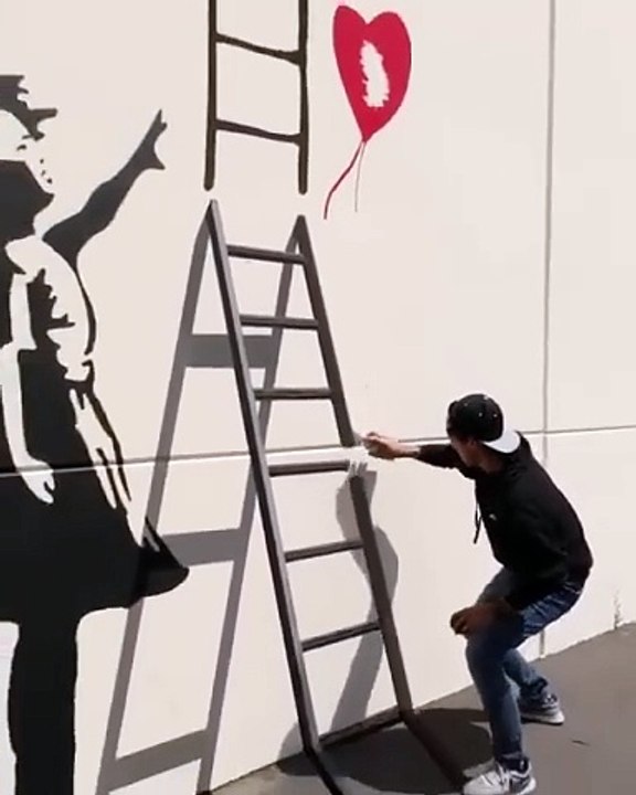 How Zack king gets away doing graffiti