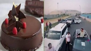 Ekana Stadium: सड़क के  बीचों बीच 'काटा केक'  मनाया जन्मदिन, लगा लम्बा जाम , वीडियो वायरल