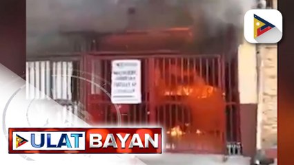 Sunog, sumiklab sa isang commercial-residential building sa Brgy. Bagong Pagasa, Q.C.