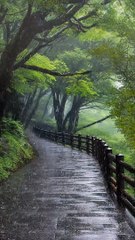 Heavy Rain Thunder Storm Deep Relaxation ----️⛈️(MP4)