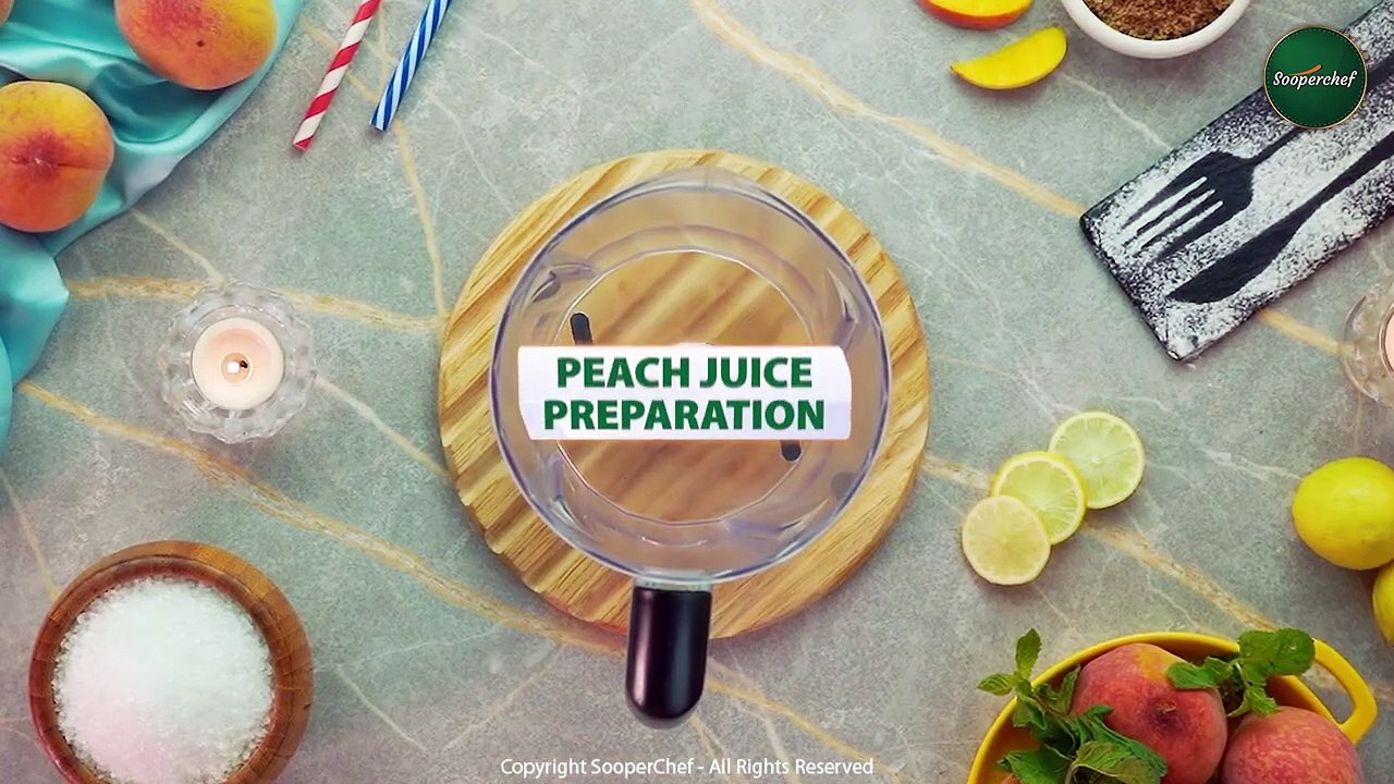 Beat the Heat with Peach_ Refreshing Juice for Summer Days How to Make