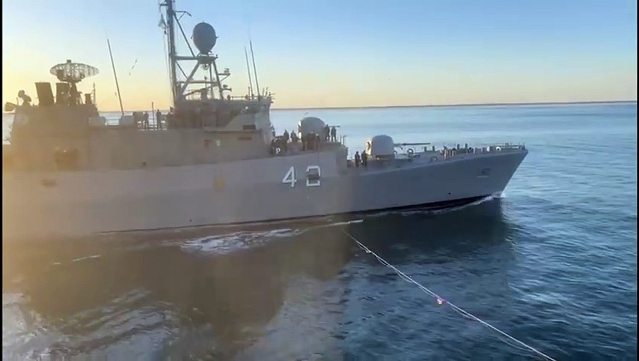 La Armada Argentina realiza ejercicios conjuntos con el portaaviones nuclear George Washington