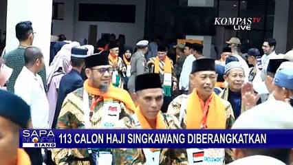 PJ Wali Kota Singkawang Lepas Keberangkatan 113 Anggota Calon Haji