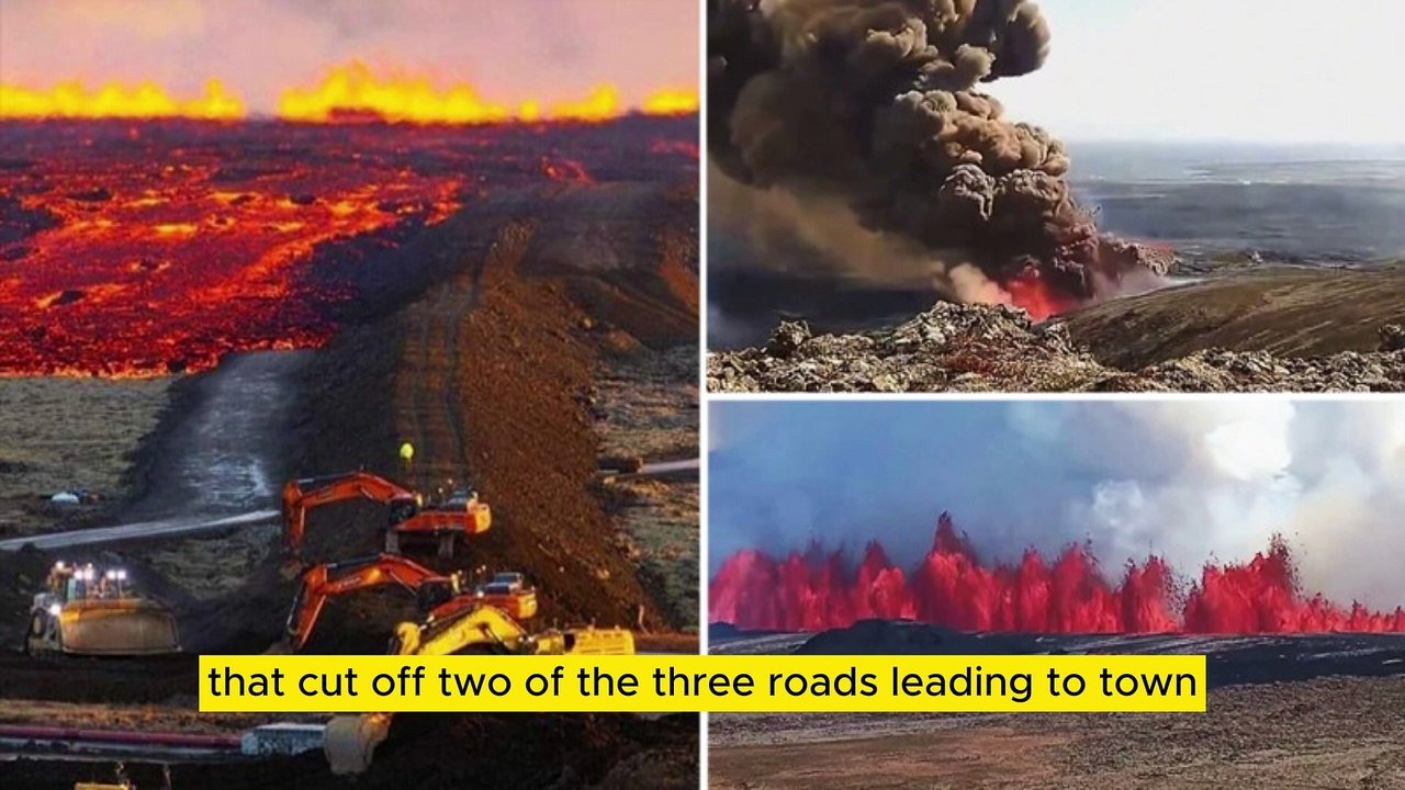 Iceland's Volcano ERUPTS! Lava Shooting Skyward in Stunning Display! | News Today | UK