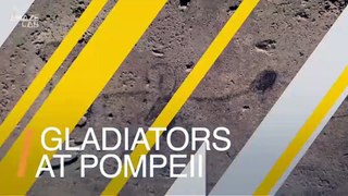 New Drawing Unearthed at Pompeii Reveal Kids May Have Been Spectators of Gladiator Fights