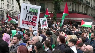 التظاهرات المؤيدة للفلسطينيين متواصلة في باريس