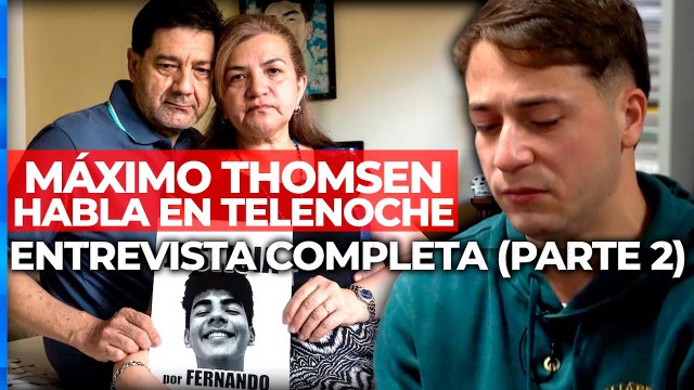 Thomsen arrojó culpas a sus compañeros por la muerte de Báez Sosa: sé que el perdón es suficiente