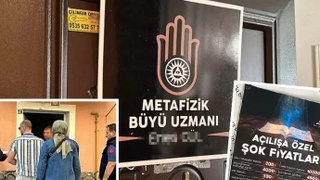 Kütahya'da büyü bozma ve muska yalanıyla dolandırıcılık: 4 gözaltı