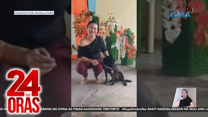 Asping si "Agap" sa Camarines Norte, binigyan ng award sa graduation ceremony | 24 Oras