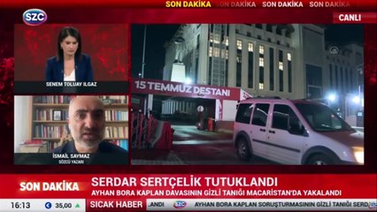 Serdar Sertçelik tutuklandı