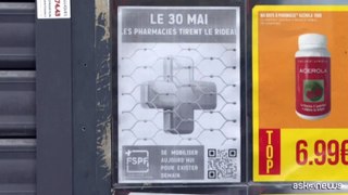 Francia, primo grande sciopero dei farmacisti in dieci anni