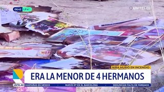 Niña quemada en Cochabamba