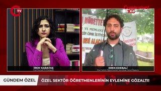 Özel sektör öğretmenleri bakanlık önünde isyan etti! Öğretmenler asgari ücrete mahkum!