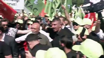 Martıcılar, taksicilerle karşı karşıya