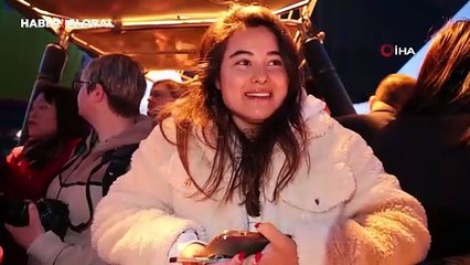 "Kavuşum" çalışmaları için sınırları zorladı: Kapadokya'yı oradan resmetti