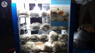 YUMMY & SOFT STEAMED BUNS PAO SOLD IN MOTORCYCLE