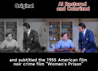 [Colorized Work] Women's Prison (1955) | Demo