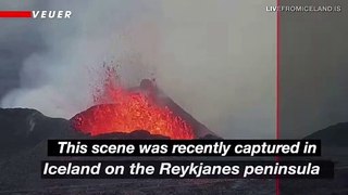 Lava Shoots 164 Feet Into the Air as Iceland’s Period of Volcanic Dormancy Seemingly Comes to an End