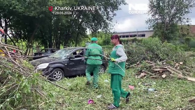 Huit personnes tuées dans des bombardements en Ukraine, Kharkiv à nouveau touchée