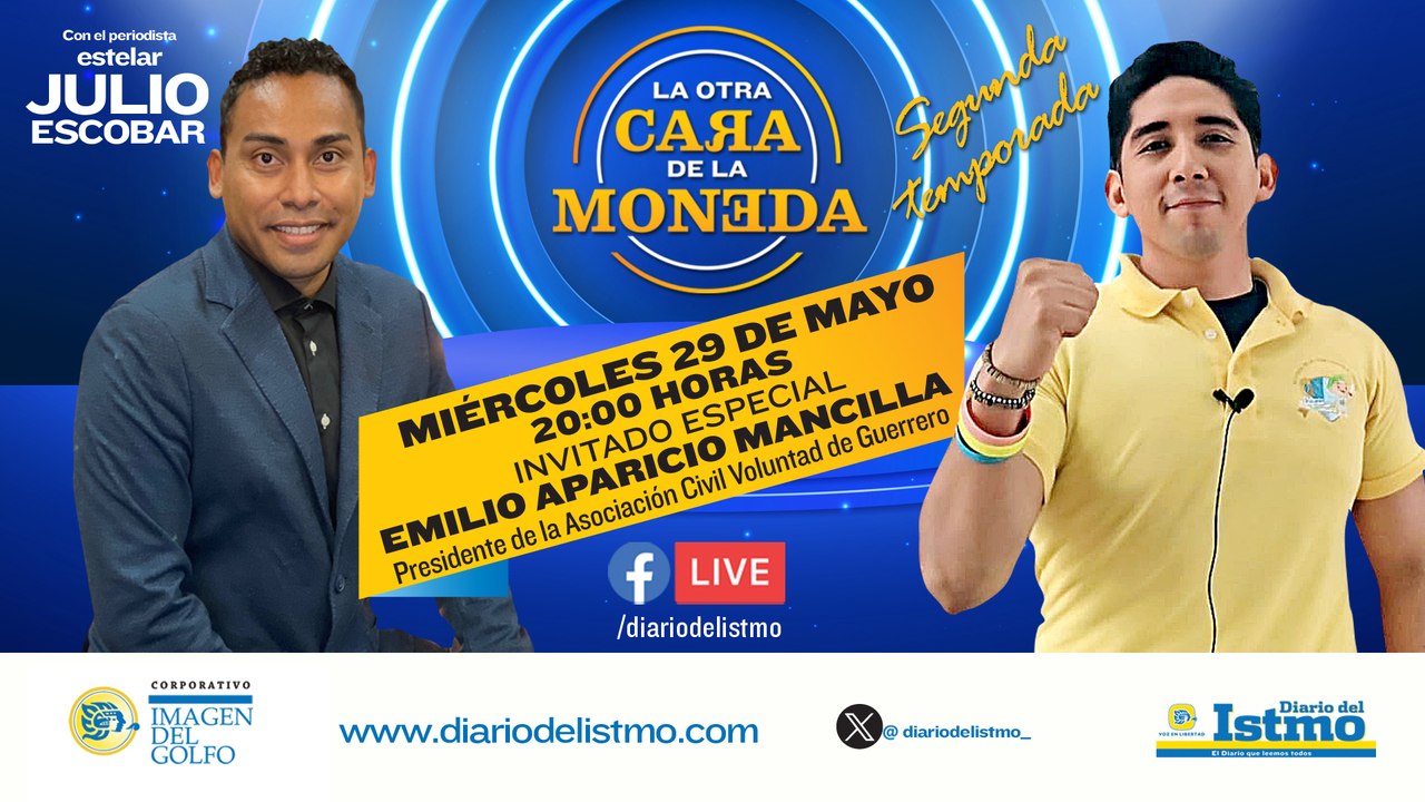 #LaOtraCaradelaMoneda  Invitado: Emilio Aparicio Mancilla "Presidente de la A.C. Voluntad de Guerrero" Con: Julio Escobar