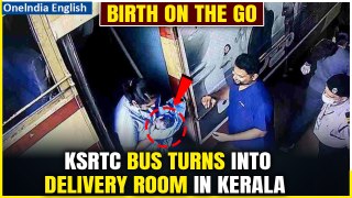 Kerala Woman Gives Birth on KSRTC Bus, Gets Assisted by Hospital Staff in Viral Video