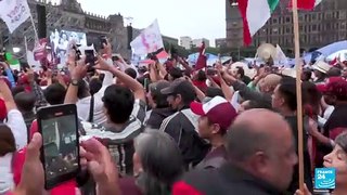 México: Gálvez y Sheinbaum cerraron sus campañas presidenciales con mítines masivos