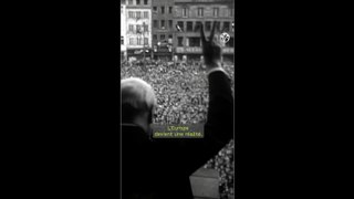 Strasbourg, 1949 : Winston Churchill célèbre l'Europe en français