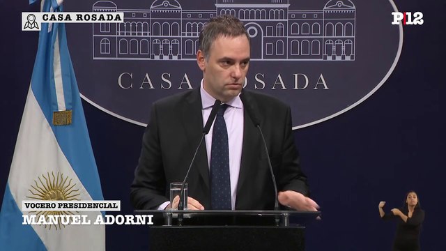 Adorni puso excusas sobre los faltantes de gas y GNL y el episodio de los barcos con reservas: El invierno más crudo en los últimos 44 años