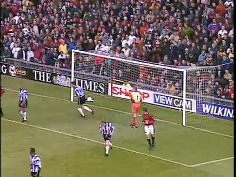 Season 1997-98 - Manchester United vs Sheffield Wednesday