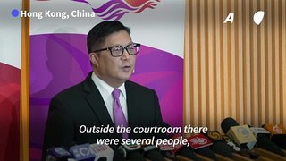 Pro-democracy campaigners arrested outside court, says Hong Kong security chief