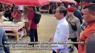 Presiden Jokowi Minta Kapolri Transparan dan Kawal Kasus Vina Cirebon