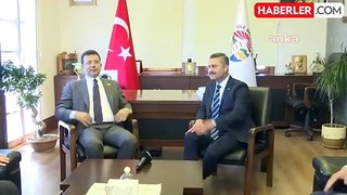 İBB Başkanı İmamoğlu, Şile Belediye Başkanı Kabadayı'yı tebrik etti