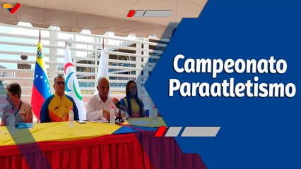 Télécharger la video: Deportes VTV | Atletas de 12 estados compiten en Campeonato Nacional de Paraatletismo 2024