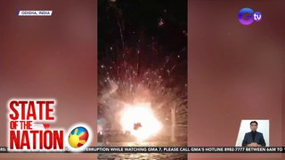 Mga paputok, sumabog sa gitna ng mga nanonood ng fireworks display; 3 kabilang ang isang bata, patay | SONA