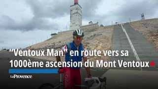 “Ventoux Man” en route pour sa 1000 ème ascension du  Mont Ventoux avant la fin de l’année