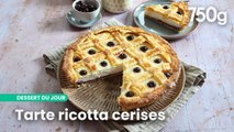 Cette tarte tressée aux cerises va faire fureur pour le goûter | 750g