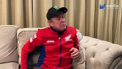 Isle of Man TT legend John McGuinness talks about Honda Racing team-mate Nathan Harrison