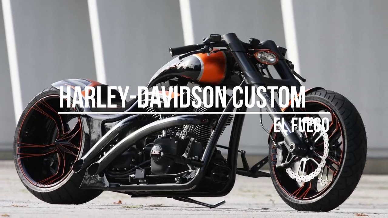 Harley-Davidson DRAGSTER Custom: EL FUEGO * A&T Design