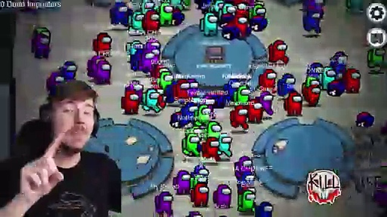 Among Us With 100 Real Players_(720P_60FPS)