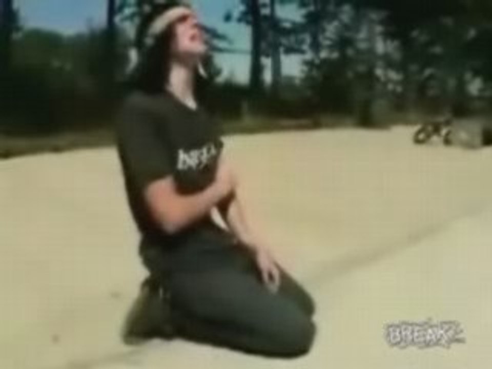 Skater Busts Arm And Cries