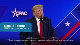 El discurso conservador y extremista de Trump en la CPAC celebrada en Dallas