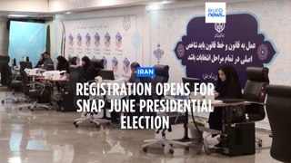Iran opens registration for candidates for upcoming presidential election