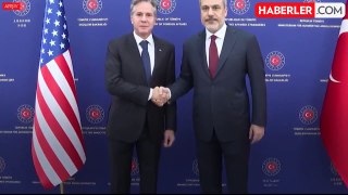 Bakan Fidan ile ABD Dışişleri Bakanı Blinken NATO zirvesinde görüştü
