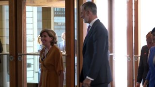 Así ha sido el cara a cara de la reina Letizia y Marta Ortega durante la reunión de La Galería de las Colecciones Reales