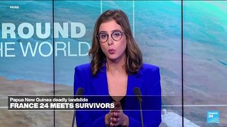 Papua New Guinea landslide survivors speak to FRANCE24 about their ordeal