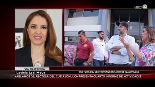 Leticia Leal Moya habla sobre su cuarto informe de actividades