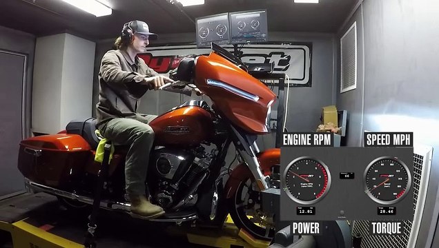 2024 Harley Davidson Street Glide 117 Dyno Test