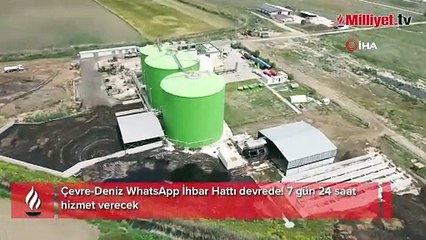 Çevre-Deniz WhatsApp İhbar Hattı devrede! 7 gün 24 saat hizmet verecek