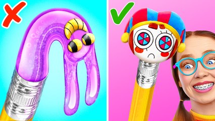 Rich VS Poor School Hacks ‍  *How To Survive On School Day*