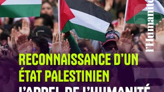 L'appel de l'Humanité pour la reconnaissance d'un État palestinien